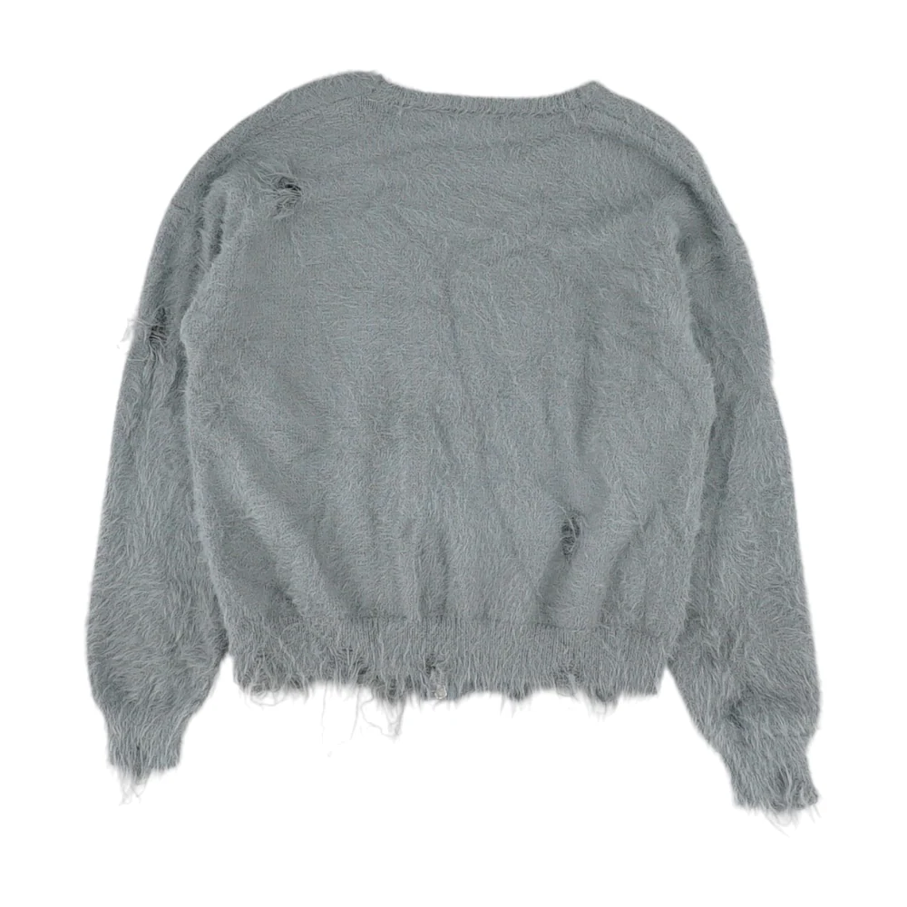 Gray Pullover Sweater - Image 2