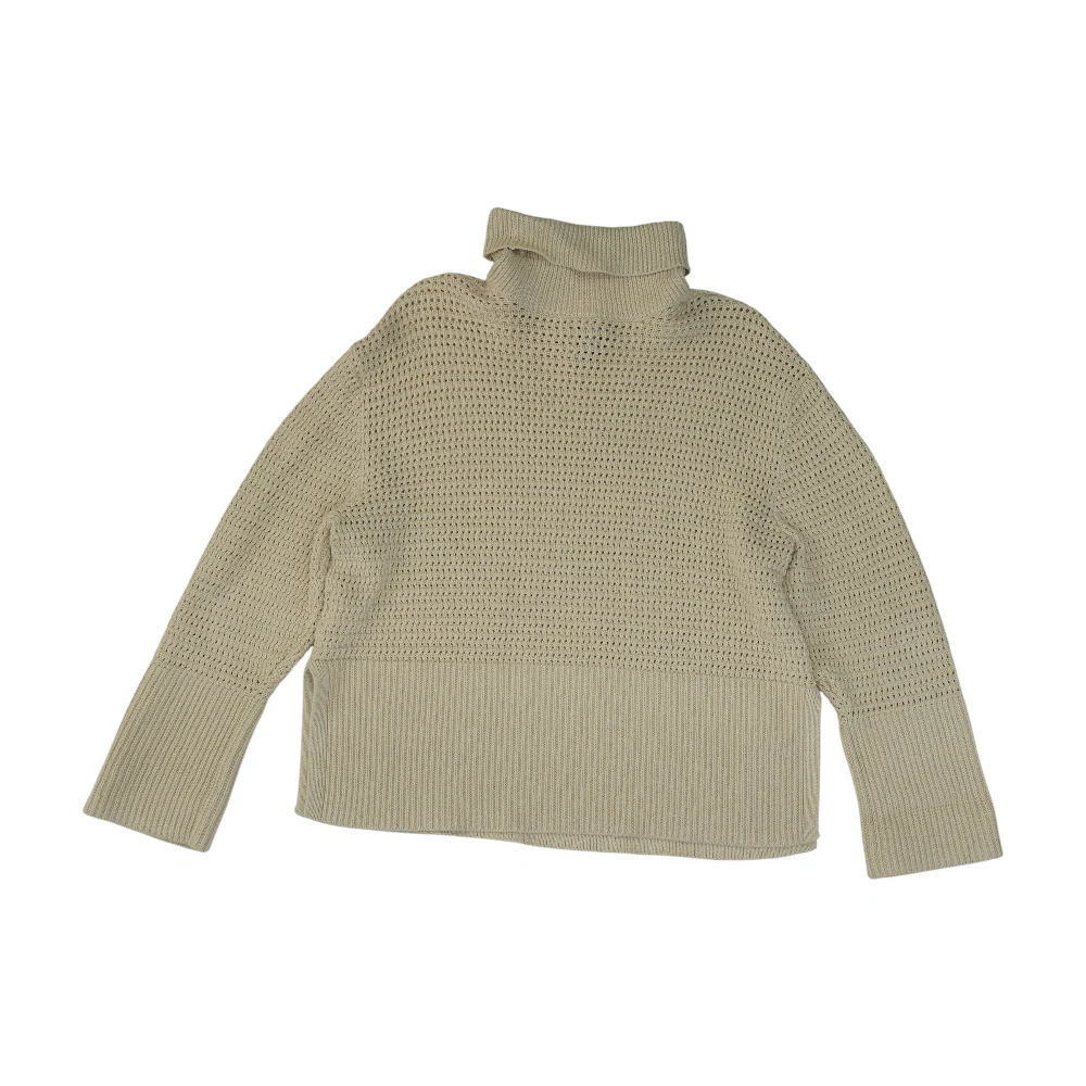 Beige Pullover Sweater - Image 2