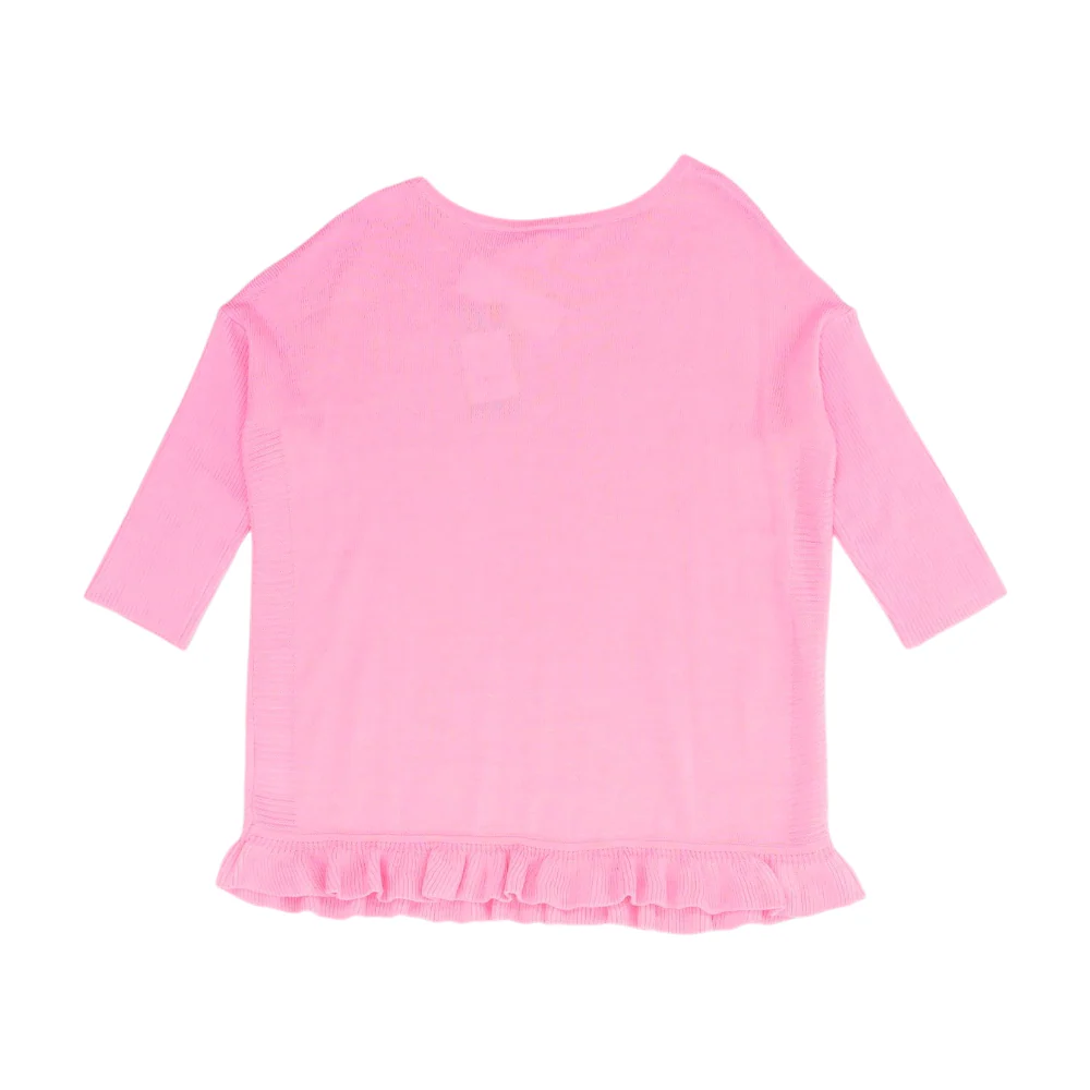 Neon Pink Pullover Sweater - Image 2