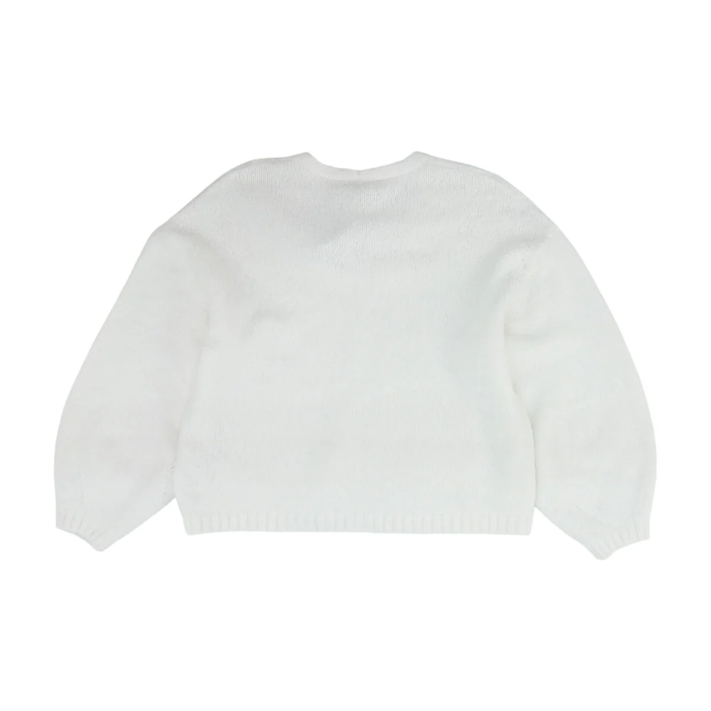 White Pullover Sweater - Image 2
