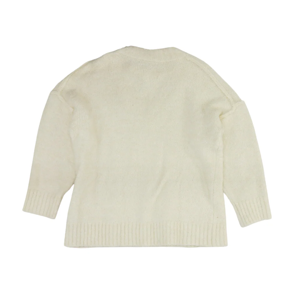 Ivory Pullover Sweater - Image 2