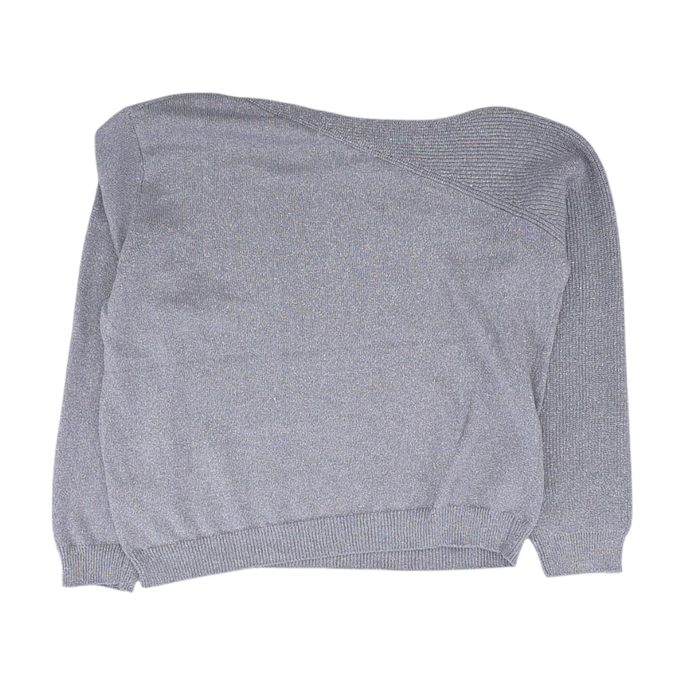 Silver Pullover Sweater - Image 2