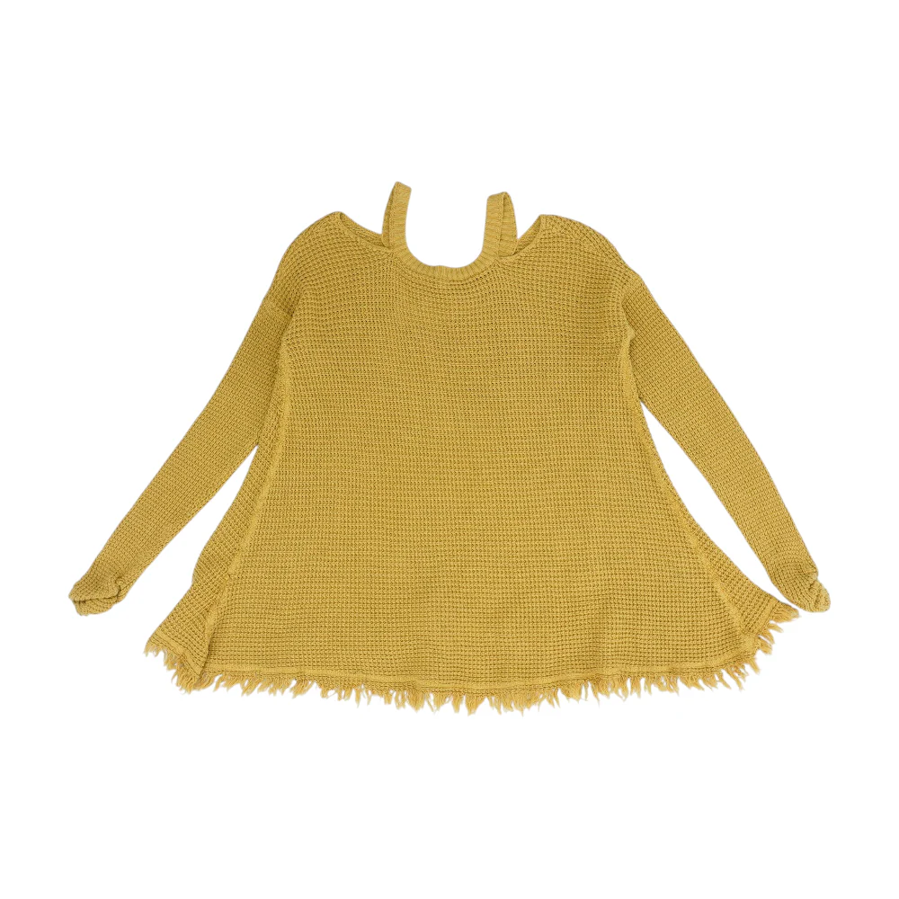Mustard Pullover Sweater - Image 2