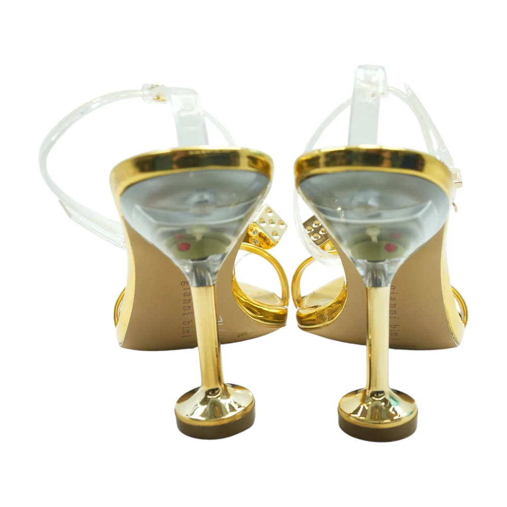 Gold Pump Heels - Image 2