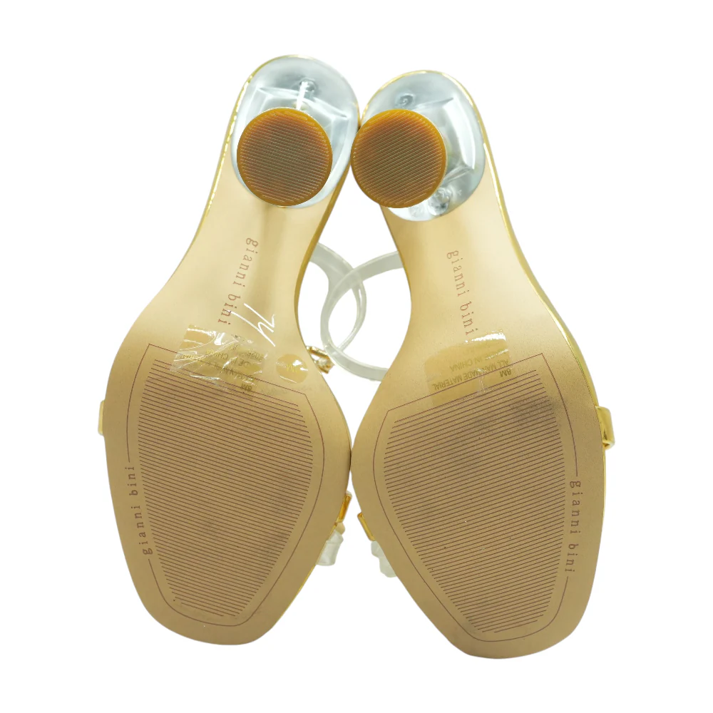 Gold Pump Heels - Image 3