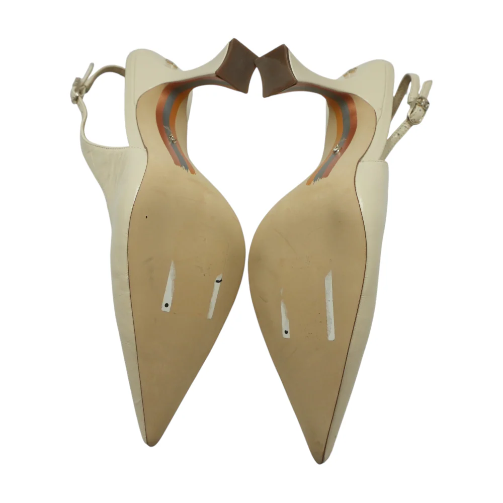 Cream Pump Heels - Image 3
