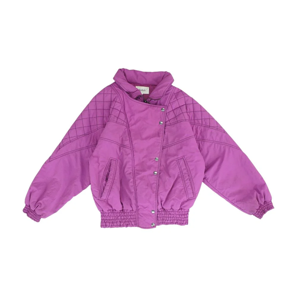 Purple Bomber Jacket - Image 2