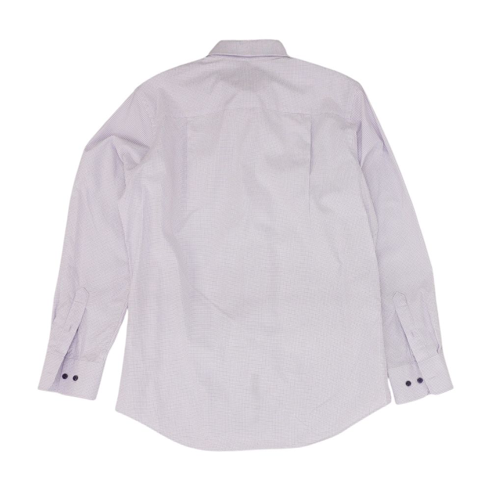 Purple Check Long Sleeve Button Down - Image 2