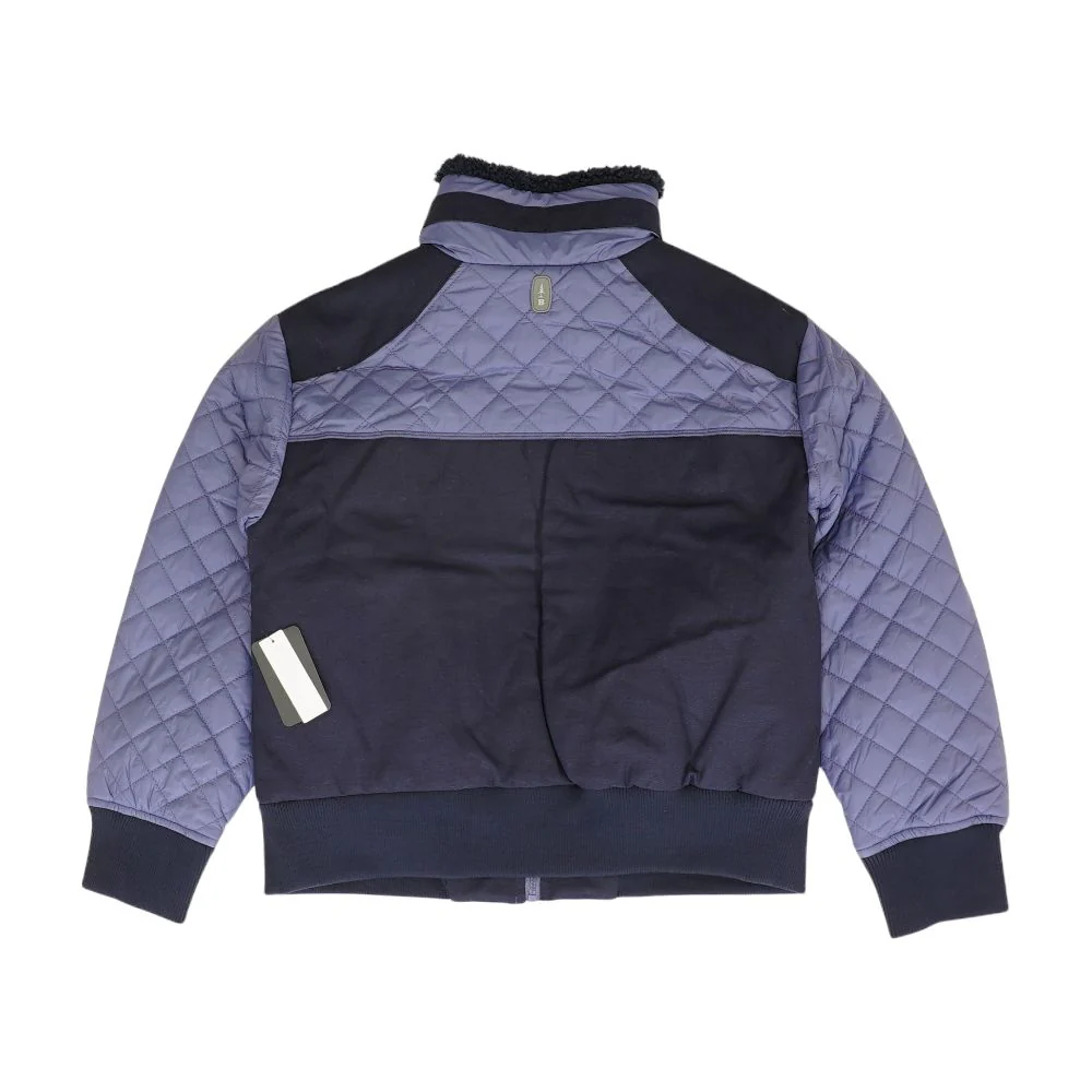 Purple Color Block Lightweight Jacket - Image 2