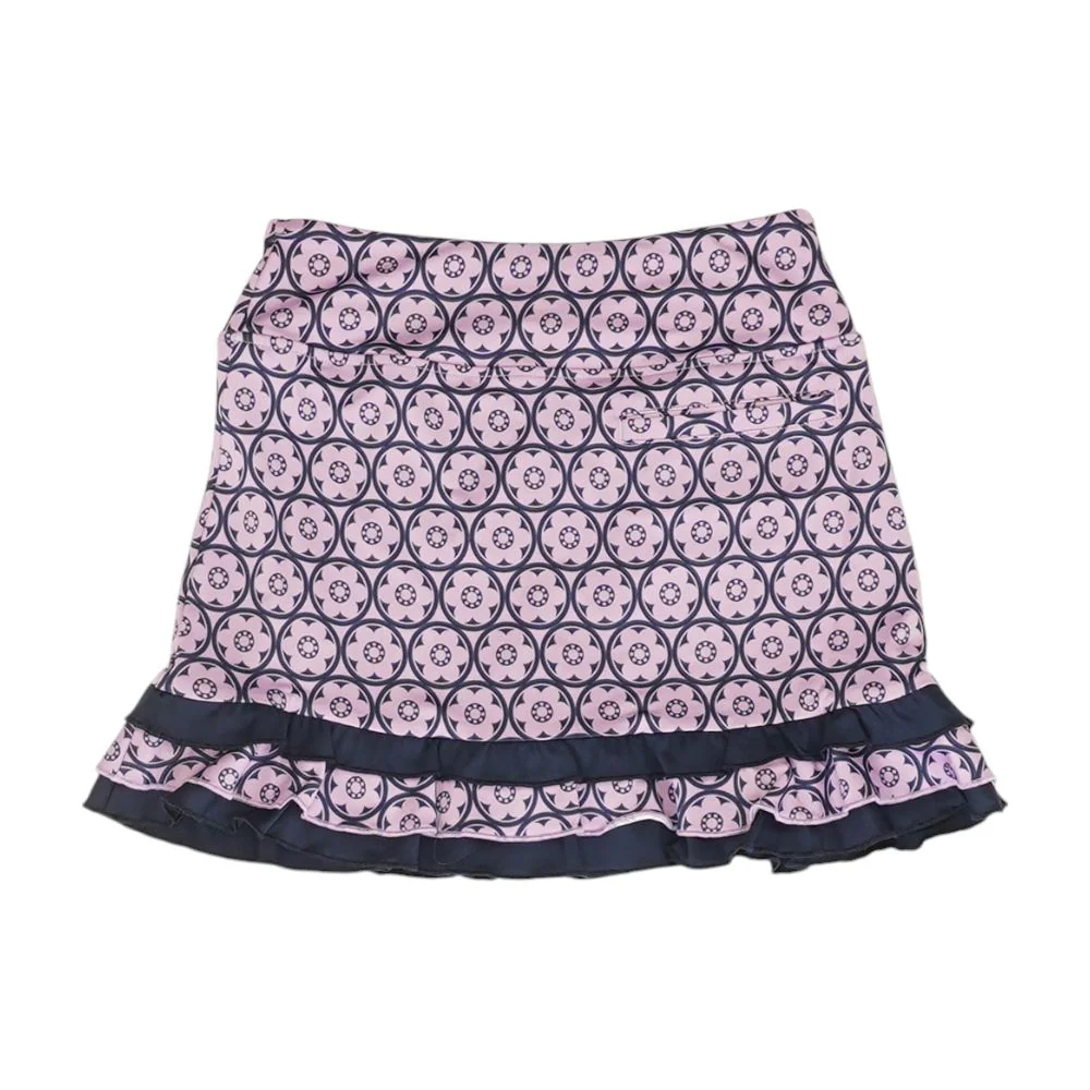 Purple Floral Skort Skirt - Image 2