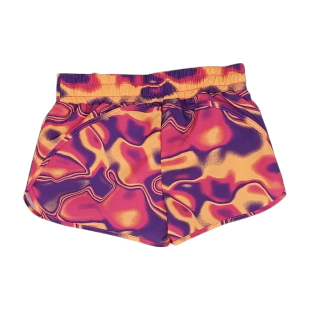 Purple Graphic Active Shorts - Image 2