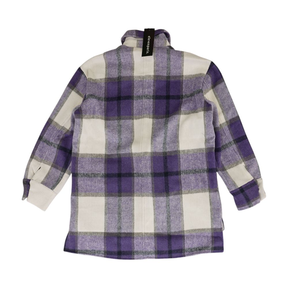 Purple Plaid Lightweight Jacket - Image 2