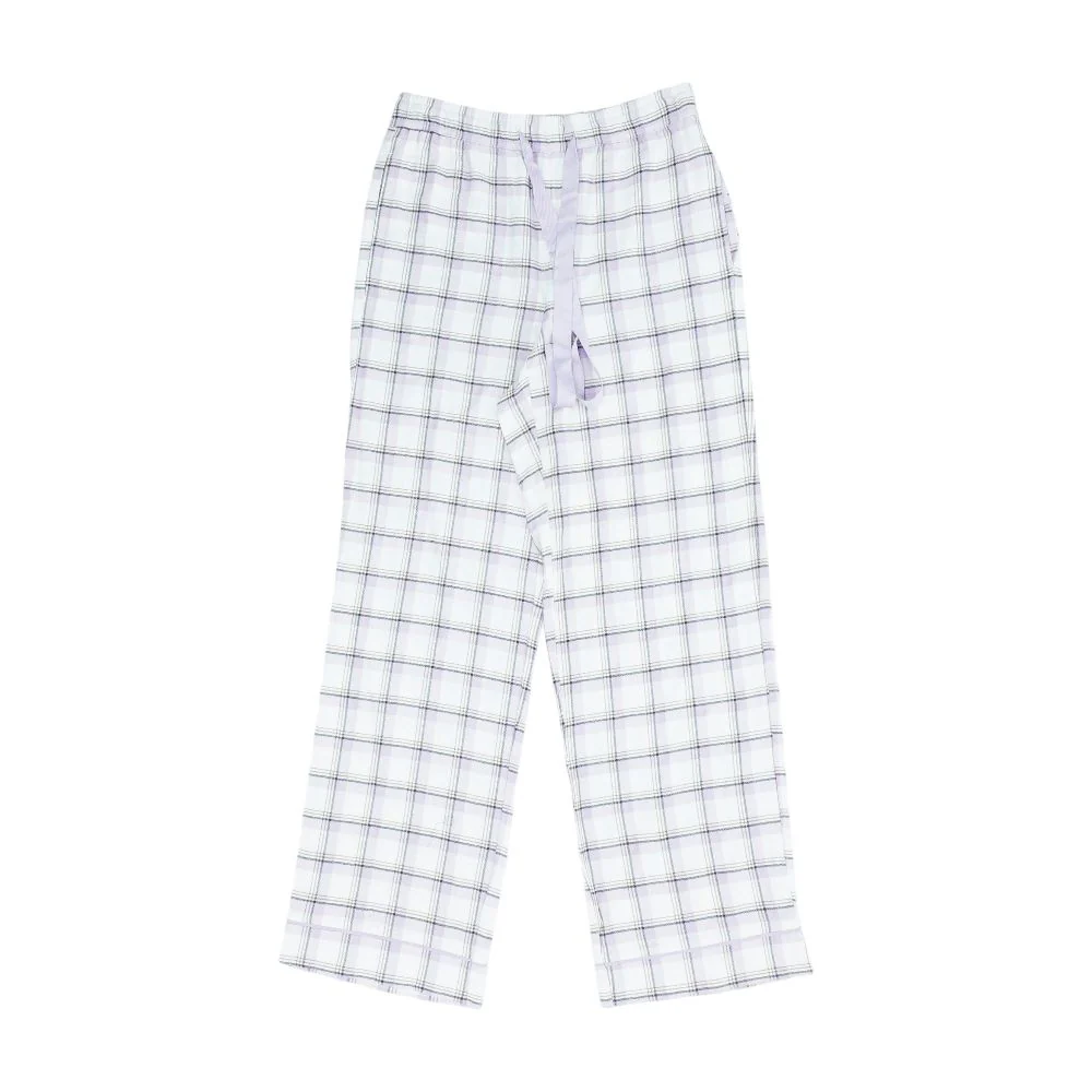 Purple Plaid Pajama Bottom