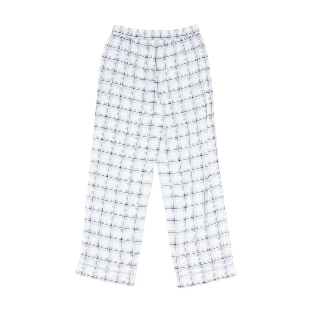 Purple Plaid Pajama Bottom - Image 2