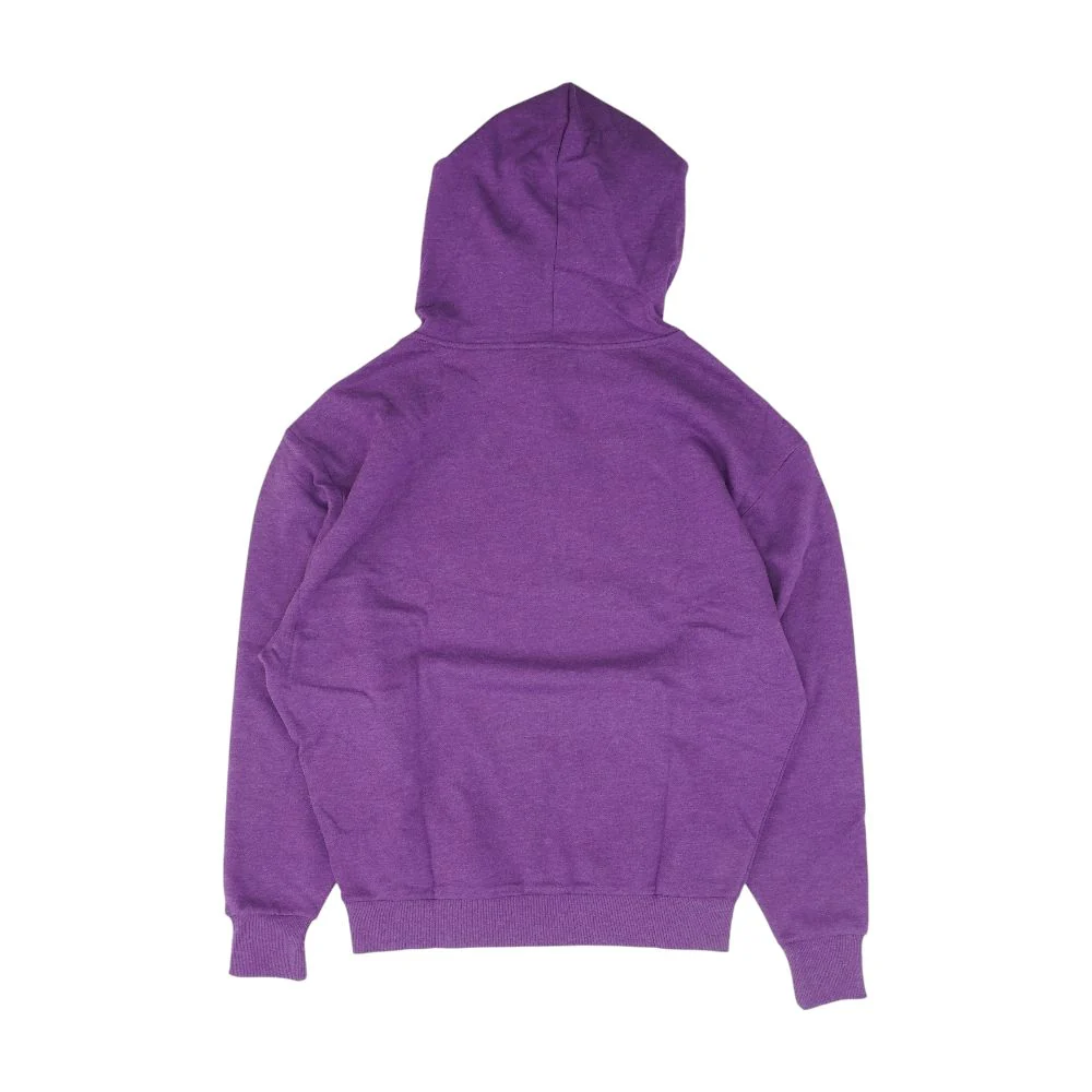 Purple Solid Hoodie - Image 2