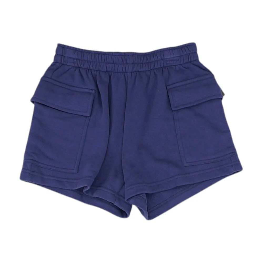 Purple Solid Shorts - Image 2