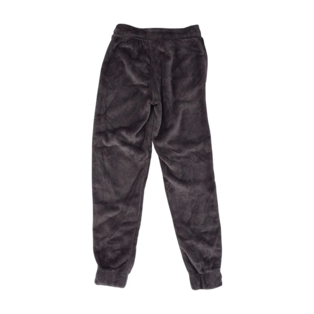 Purple Solid Sweatpants Pants - Image 2