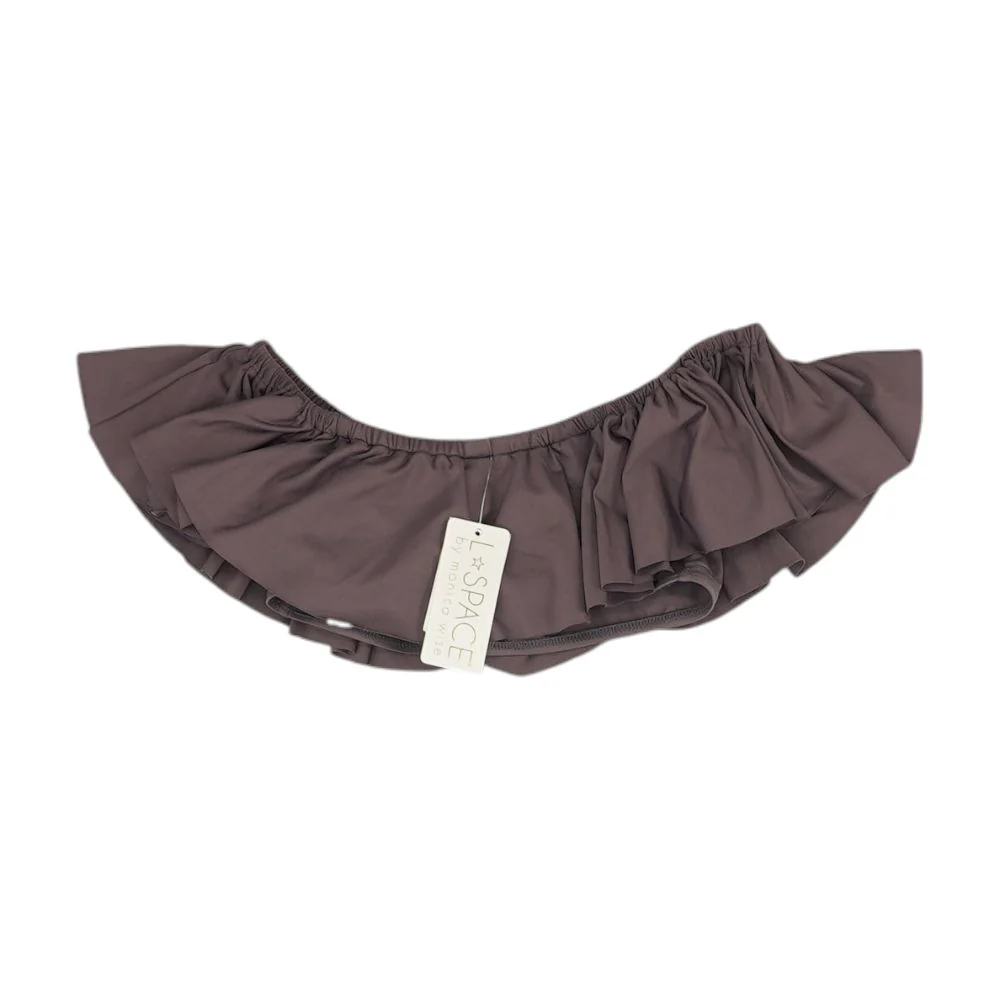 Purple Solid Swim Top - Image 2