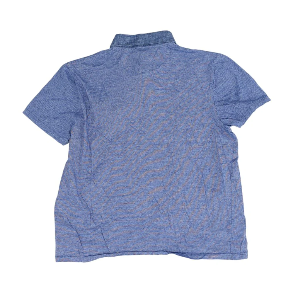 Purple Striped Short Sleeve Polo - Image 2
