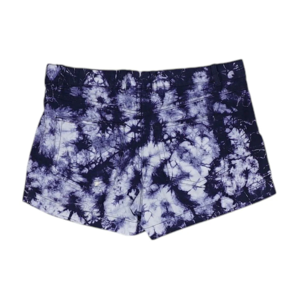 Purple Tie Dye Shorts - Image 2
