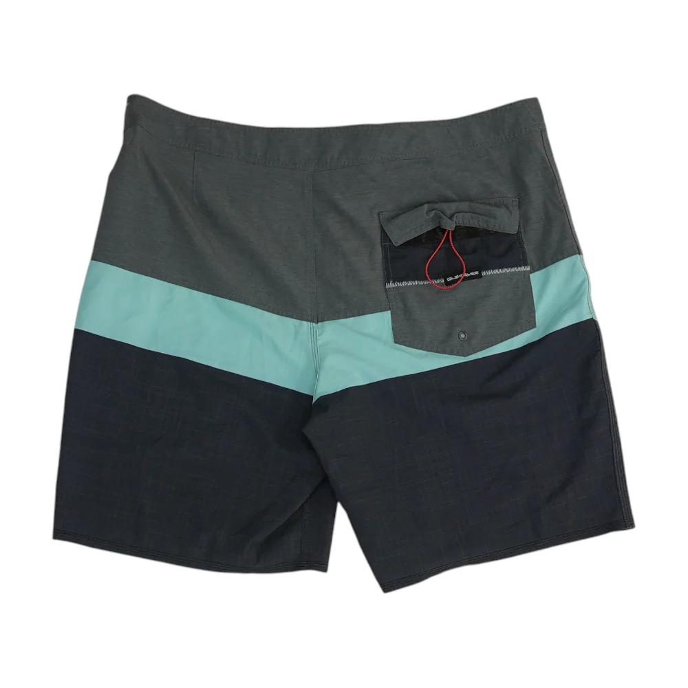 Gray Color Block Swim Bottom - Image 2