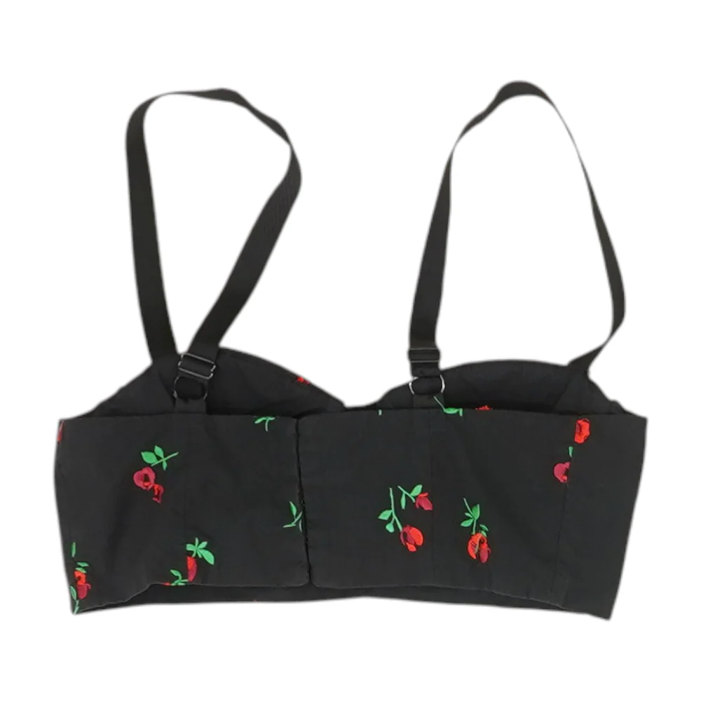 Black Floral Blouse - Image 2