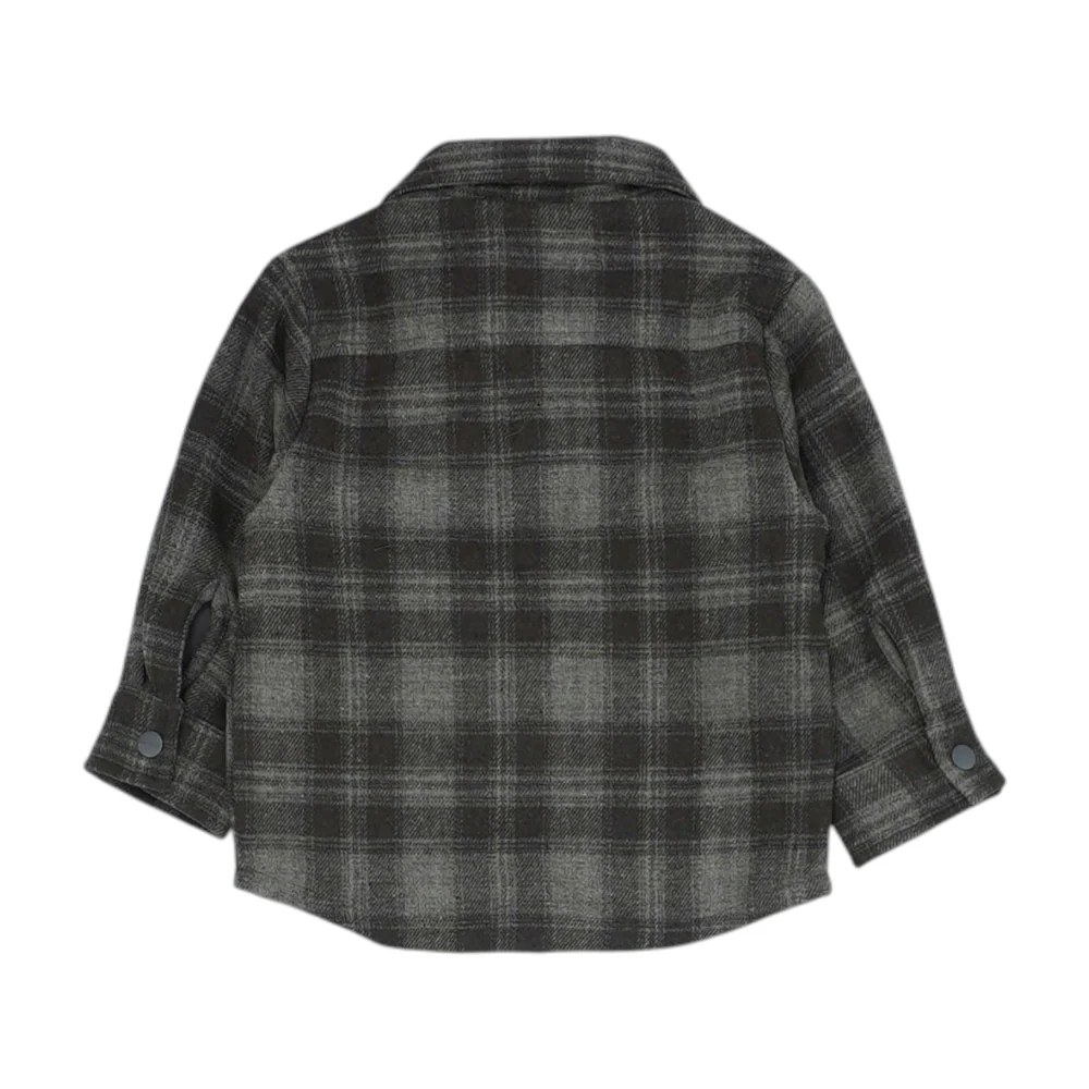 Brown Plaid Flannel Button Down - Image 2