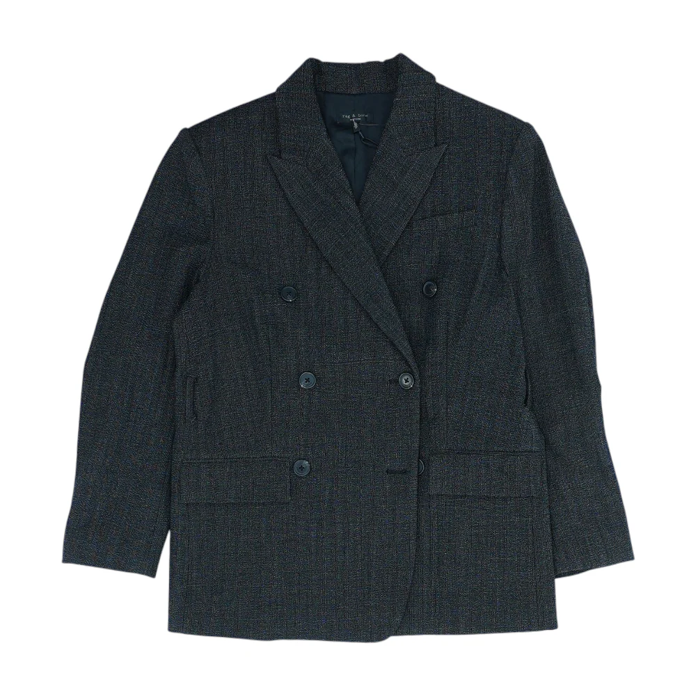 Black Striped Blazer