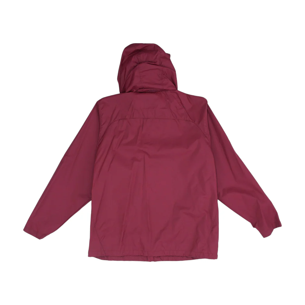 Red Solid Rain Jacket - Image 2