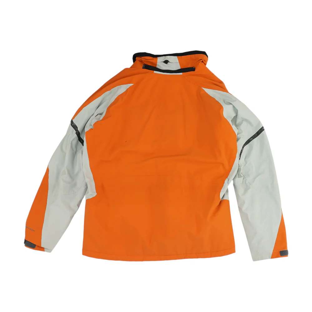 Vintage Orange Solid Rain Jacket - Image 2