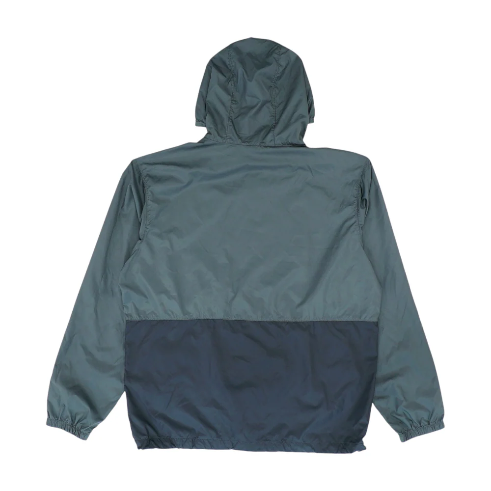 Gray Solid Rain Jacket - Image 2