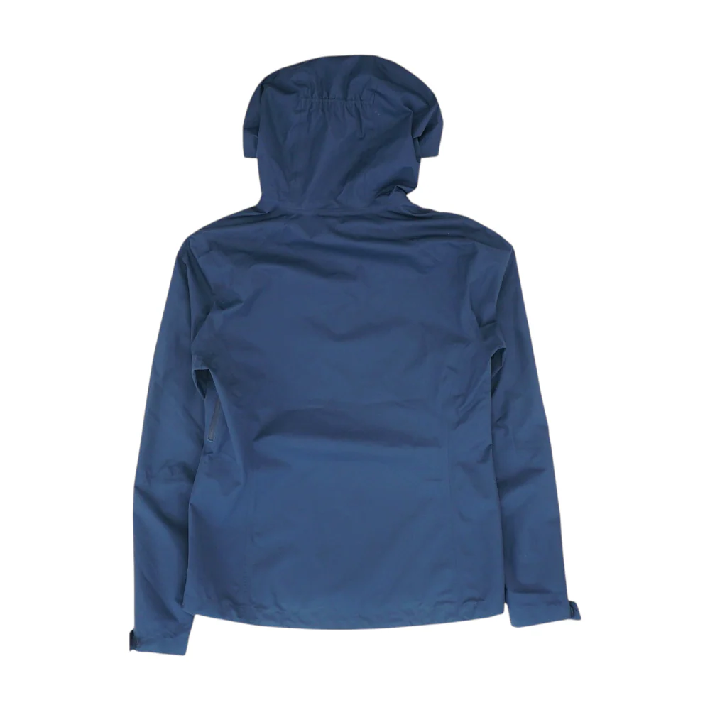 Navy Solid Rain Jacket - Image 2