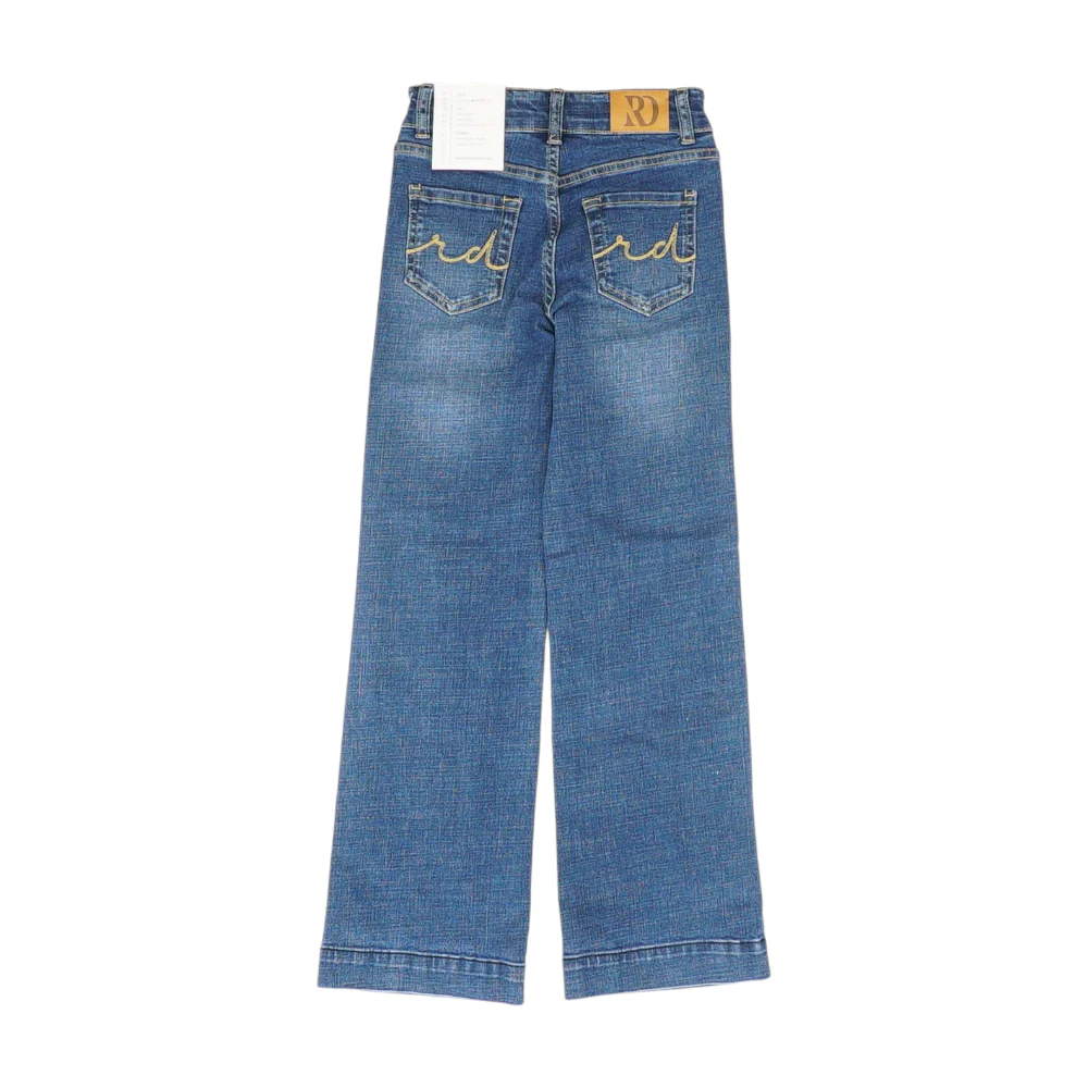 Blue Solid Jeans - Image 2