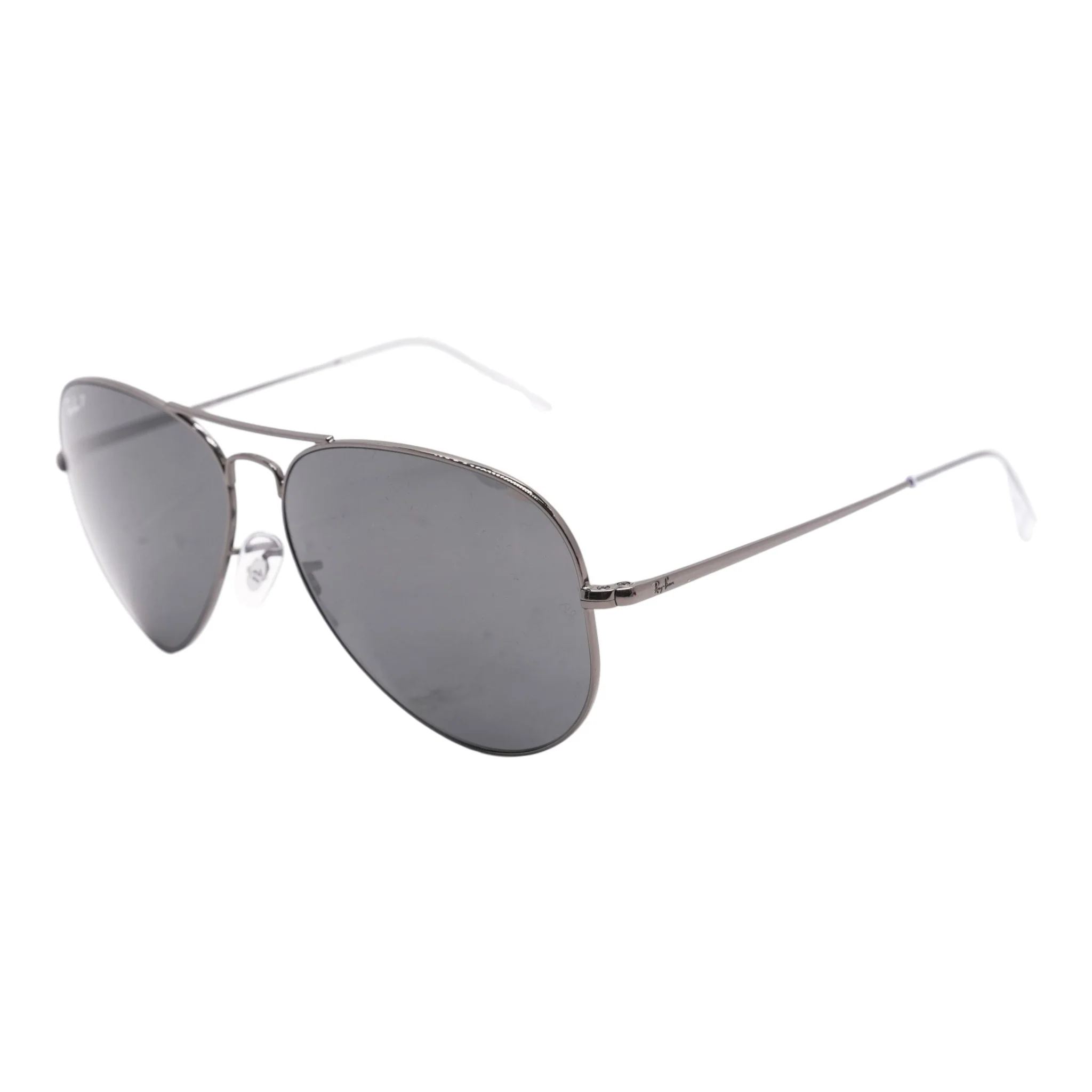 Black AVIATOR METAL II Aviator Sunglasses