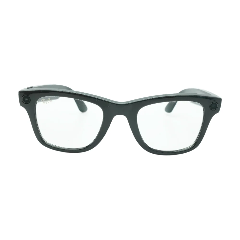Black Meta Wayfarer Smart Glasses - Image 2