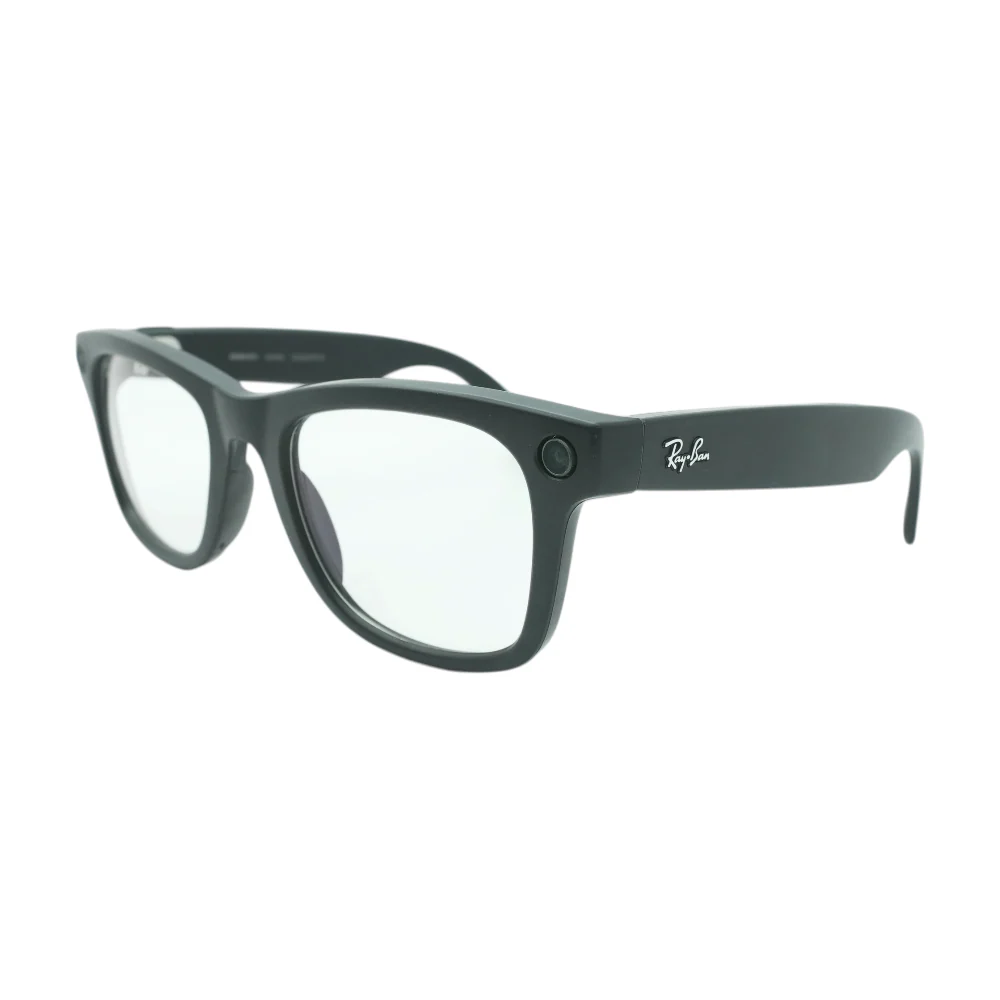 Black Meta Wayfarer Smart Glasses