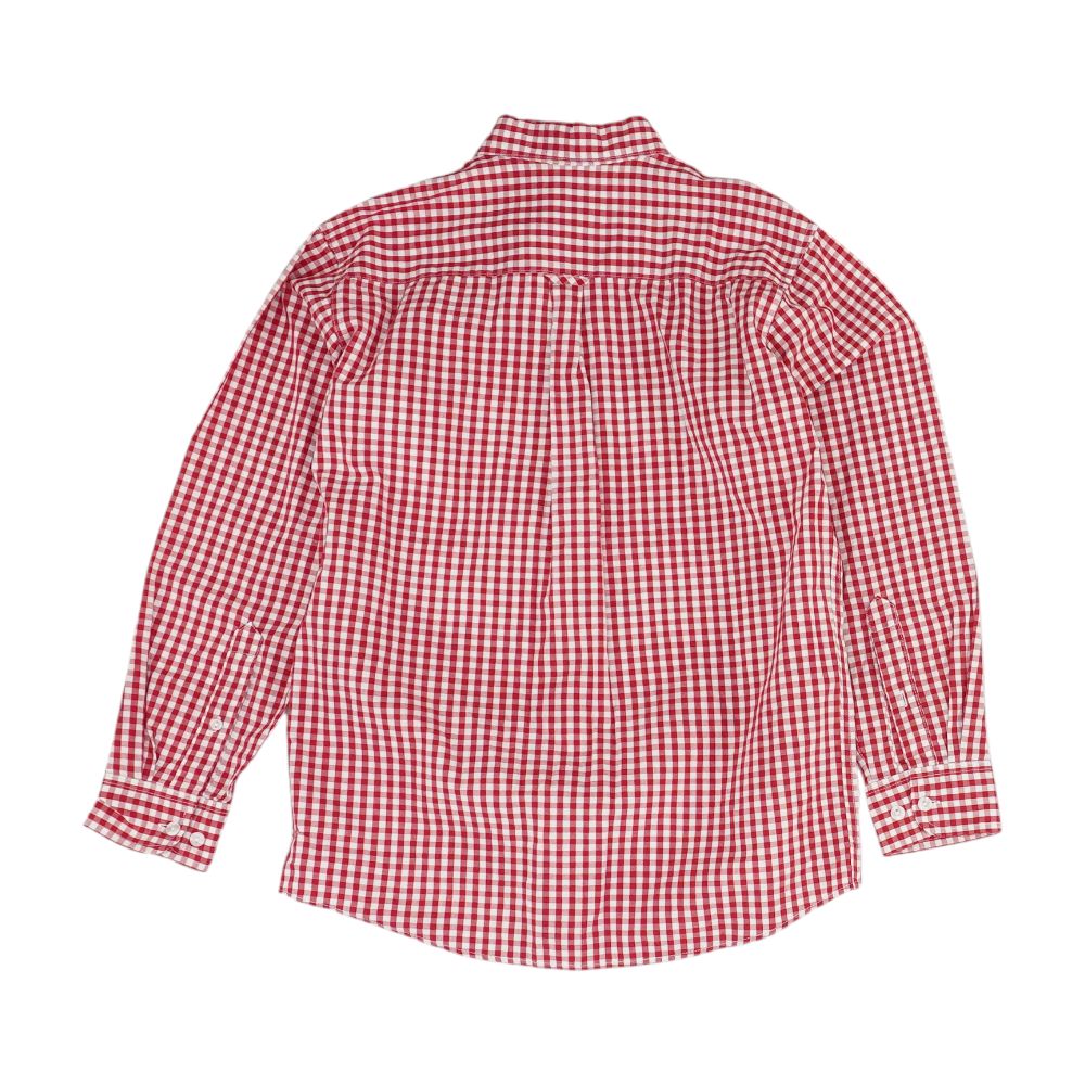 Red Check Long Sleeve Button Down - Image 2