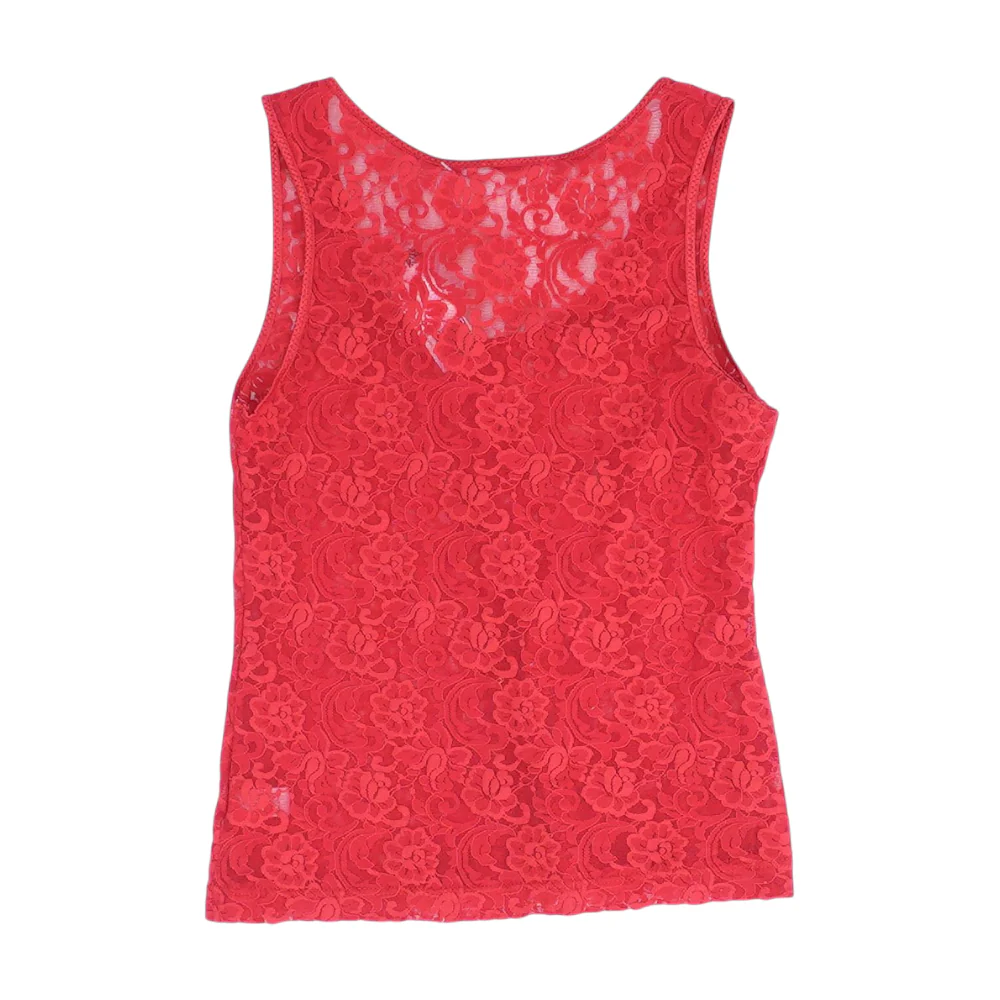 Red Floral Blouse - Image 2