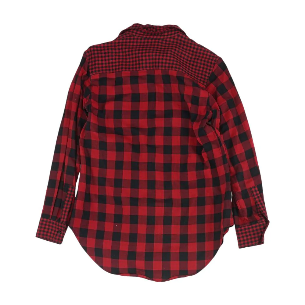 Red Plaid Button Down - Image 2