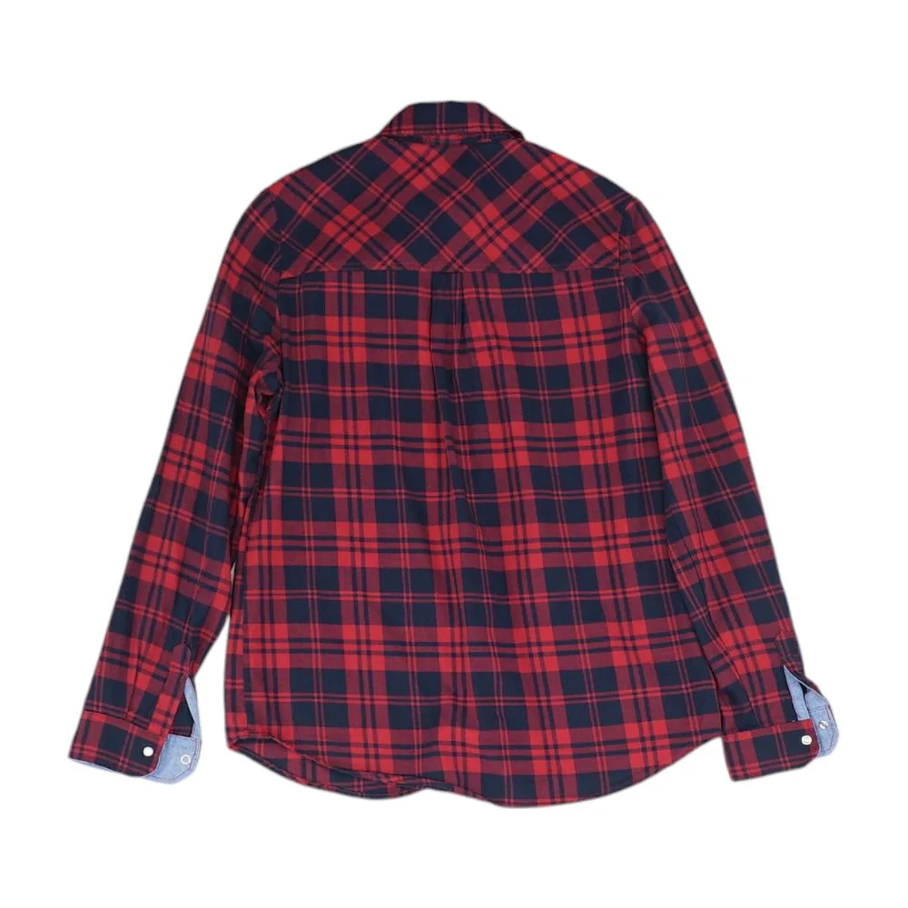 Red Plaid Button Down - Image 2