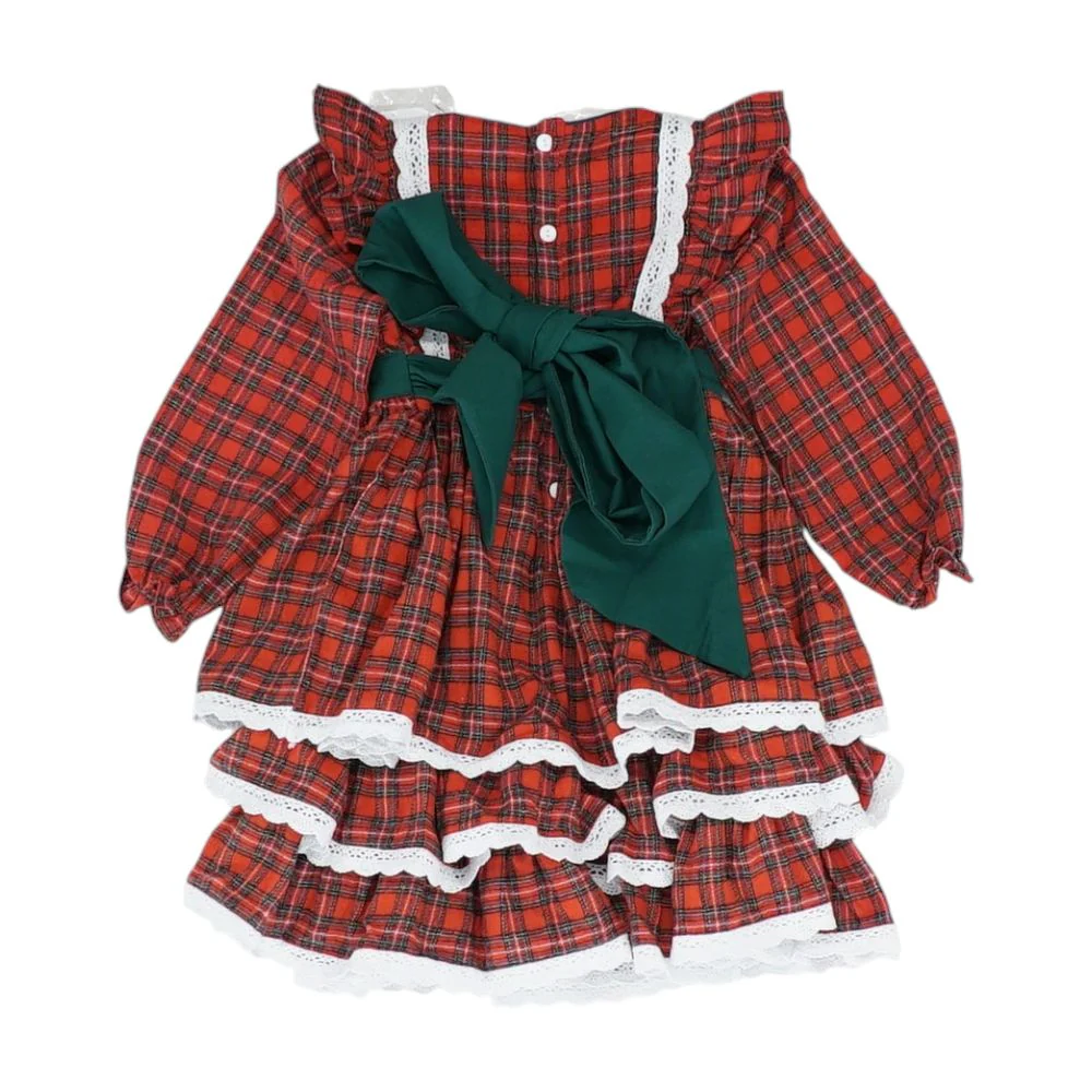 Red Plaid Dress - Image 2