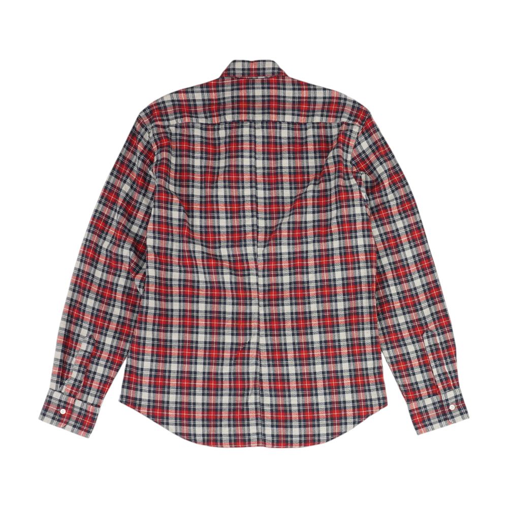 Red Plaid Flannel Button Down - Image 2