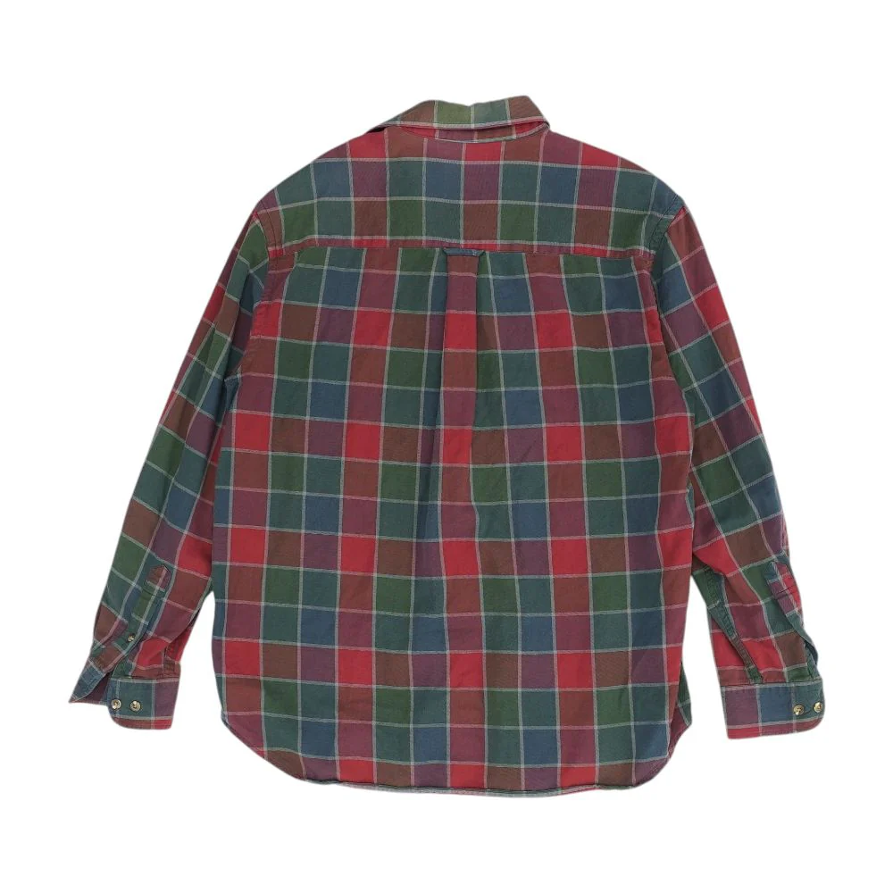 Red Plaid Flannel Button Down - Image 2