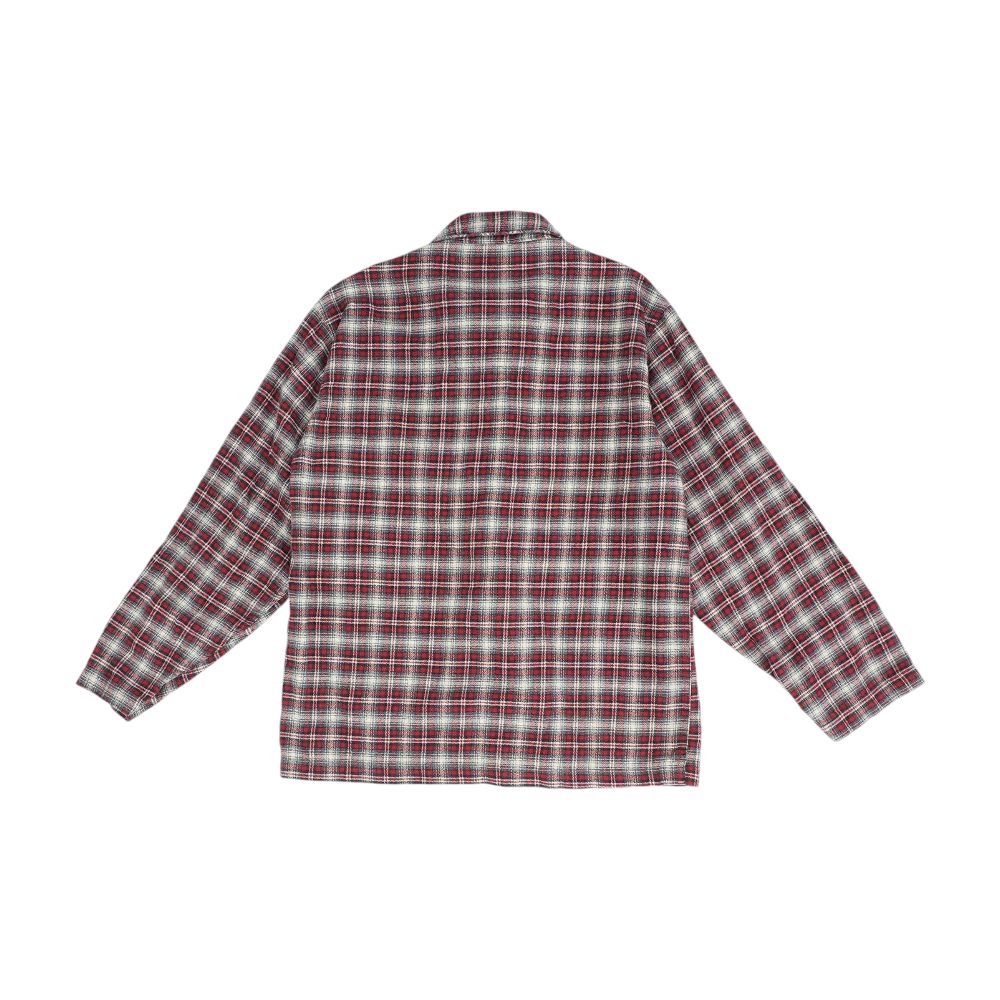Red Plaid Flannel Button Down - Image 2