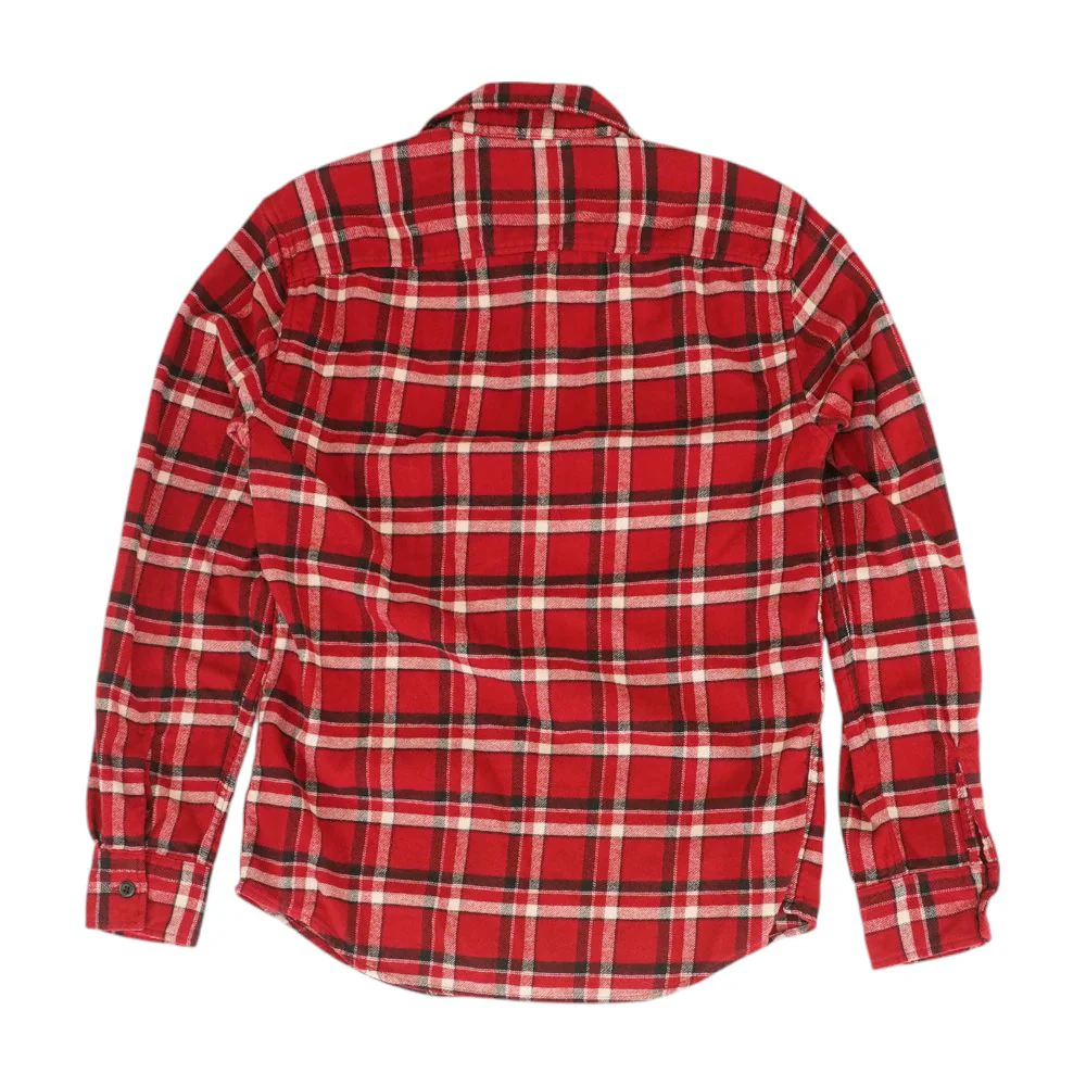 Red Plaid Long Sleeve Button Down - Image 2