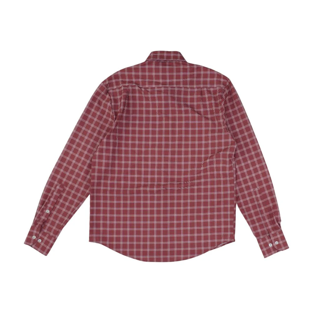 Red Plaid Long Sleeve Button Down - Image 2