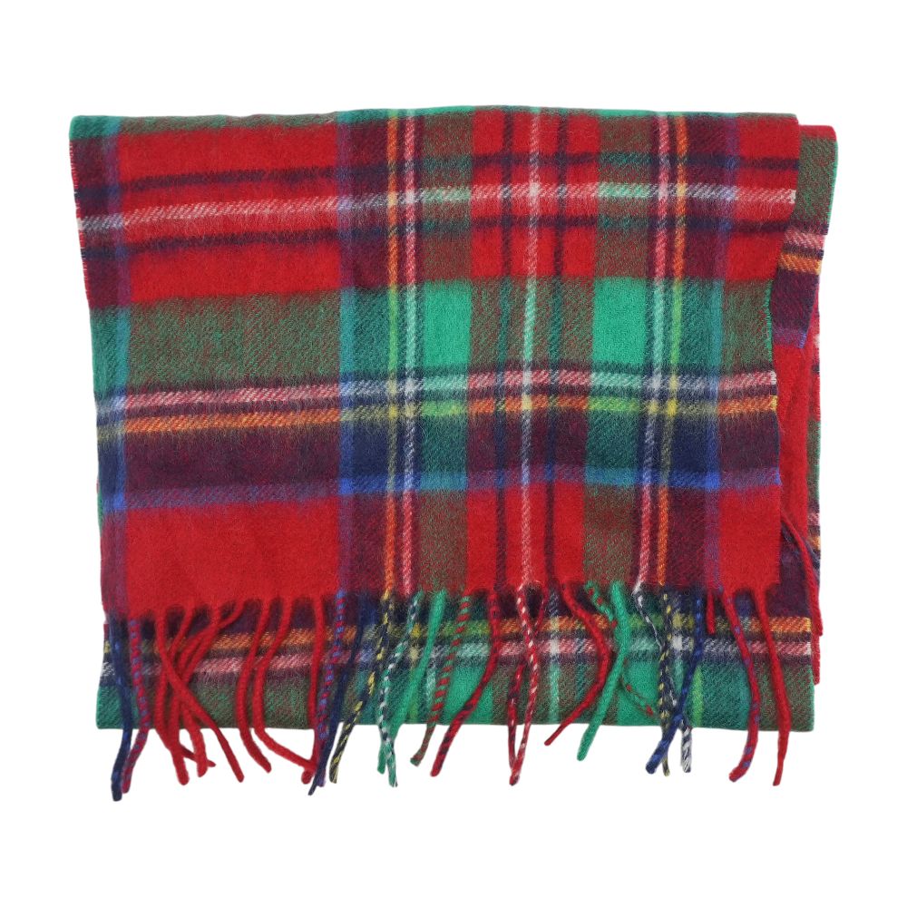 Red Plaid Scarf - Image 2