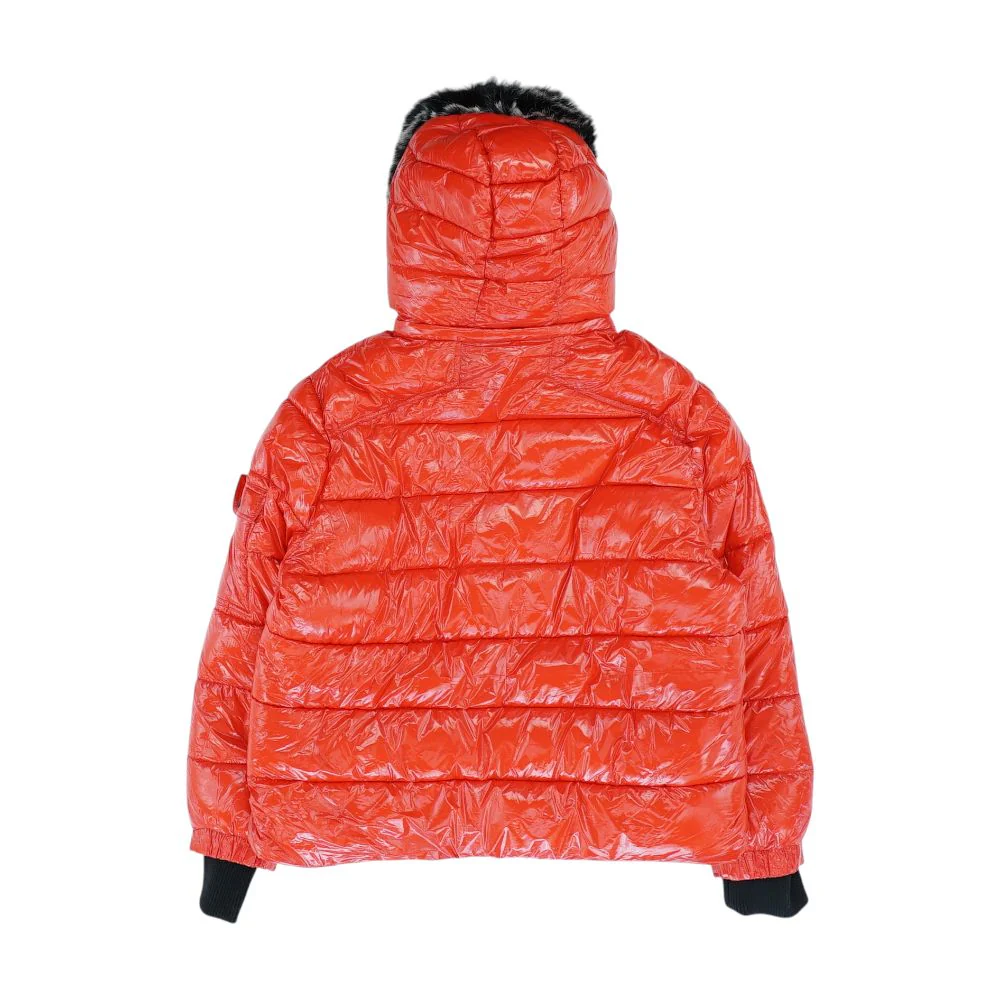 Red Plus Puffer Jacket - Image 2