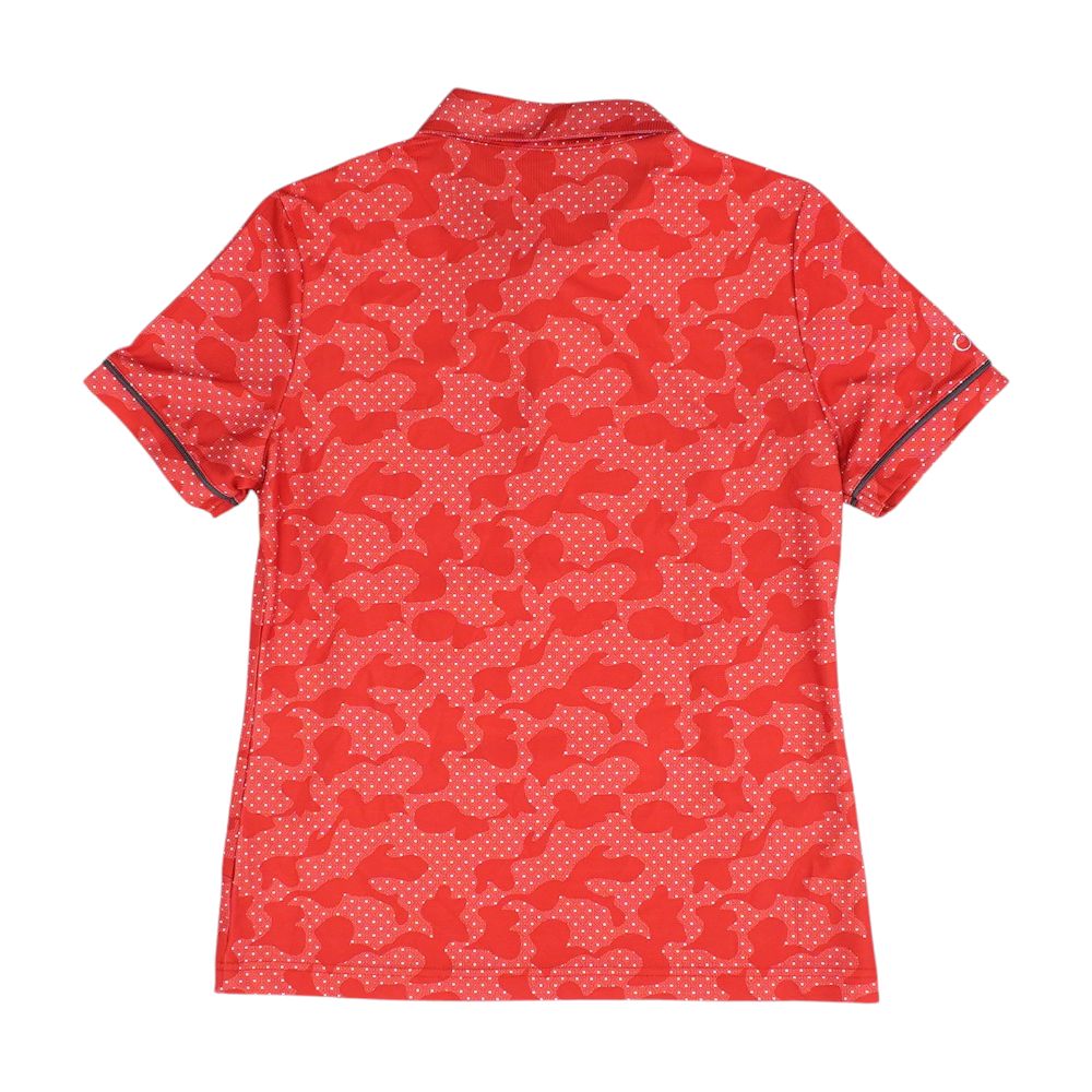 Red Polo Knit Top - Image 2