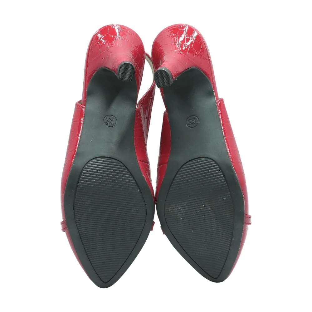 Red Pump Heels - Image 3